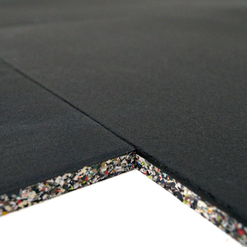 VersaFit Flooring Commercial Flooring Tile - Fire Tested - 1m x 1m x 15mm - Black