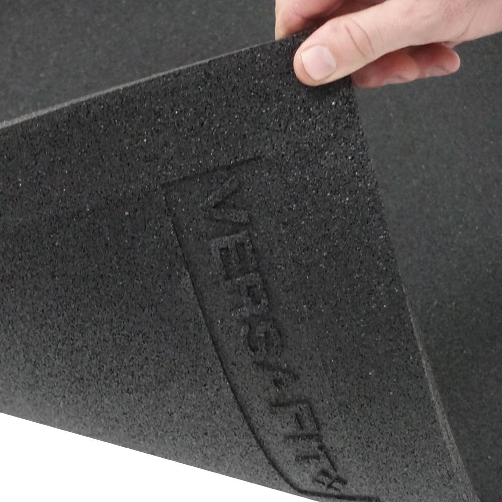 VersaFit Commercial Rubber Flooring Tile - Black