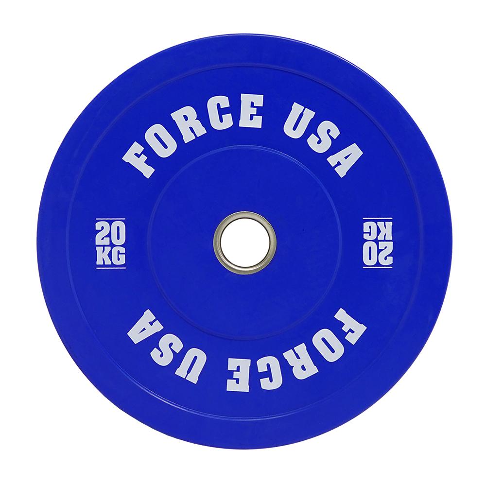Force USA Pro Grade Coloured Bumper Plates (Sold individually)