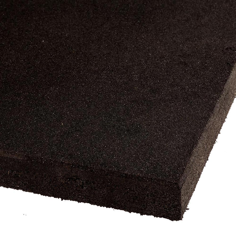 VersaFit FatTile High Density Platform Tile - 1m x 1m x 50mm(black)
